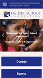 Mobile Screenshot of ogdenschoolfoundation.org